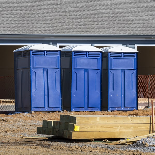 are there any restrictions on where i can place the portable restrooms during my rental period in Lazear Colorado